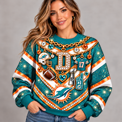 MD x NFL Luxury Bling Sweatshirt