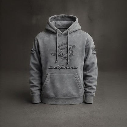 MIA x NFL Embossed Hoodie