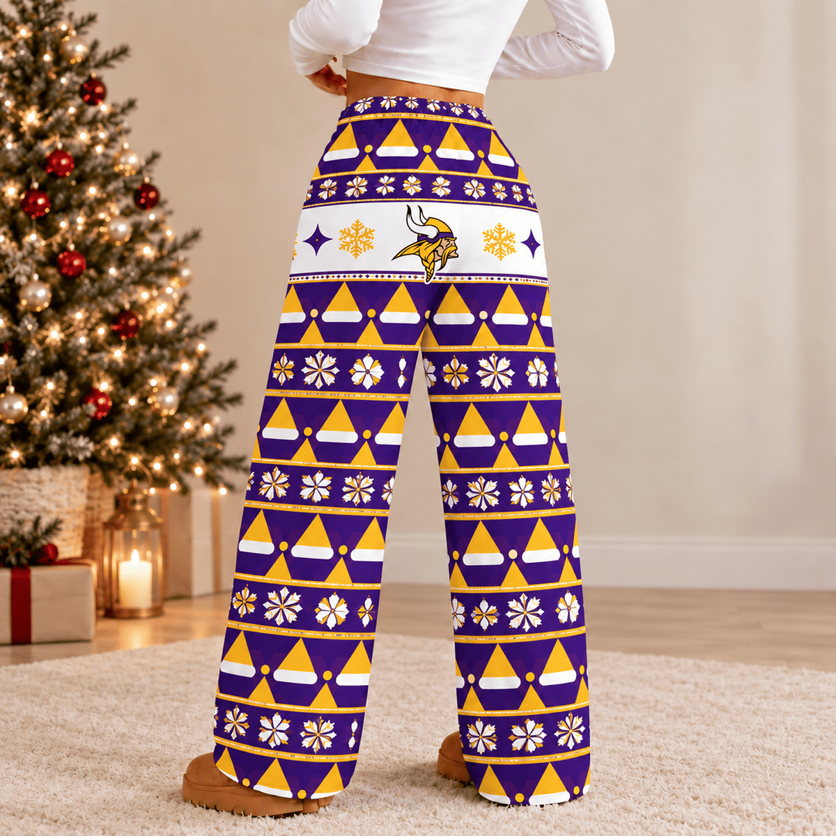 MIN x NFL Holiday Spirit Nordic Pajama Pants