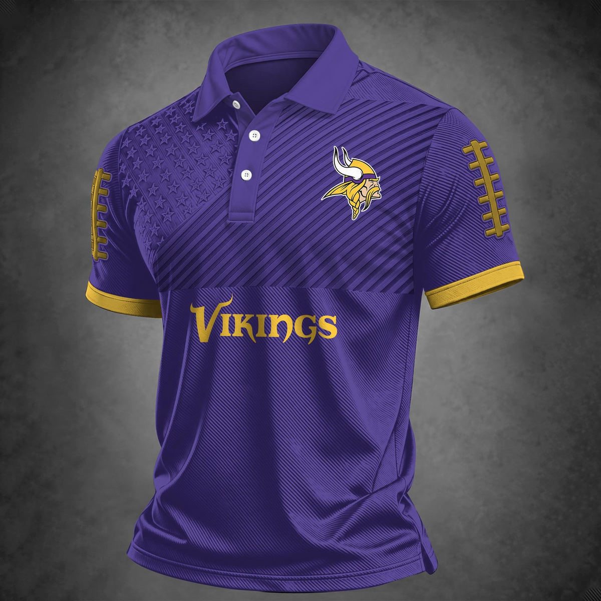 MIN x NFL Premium Polo Shirt