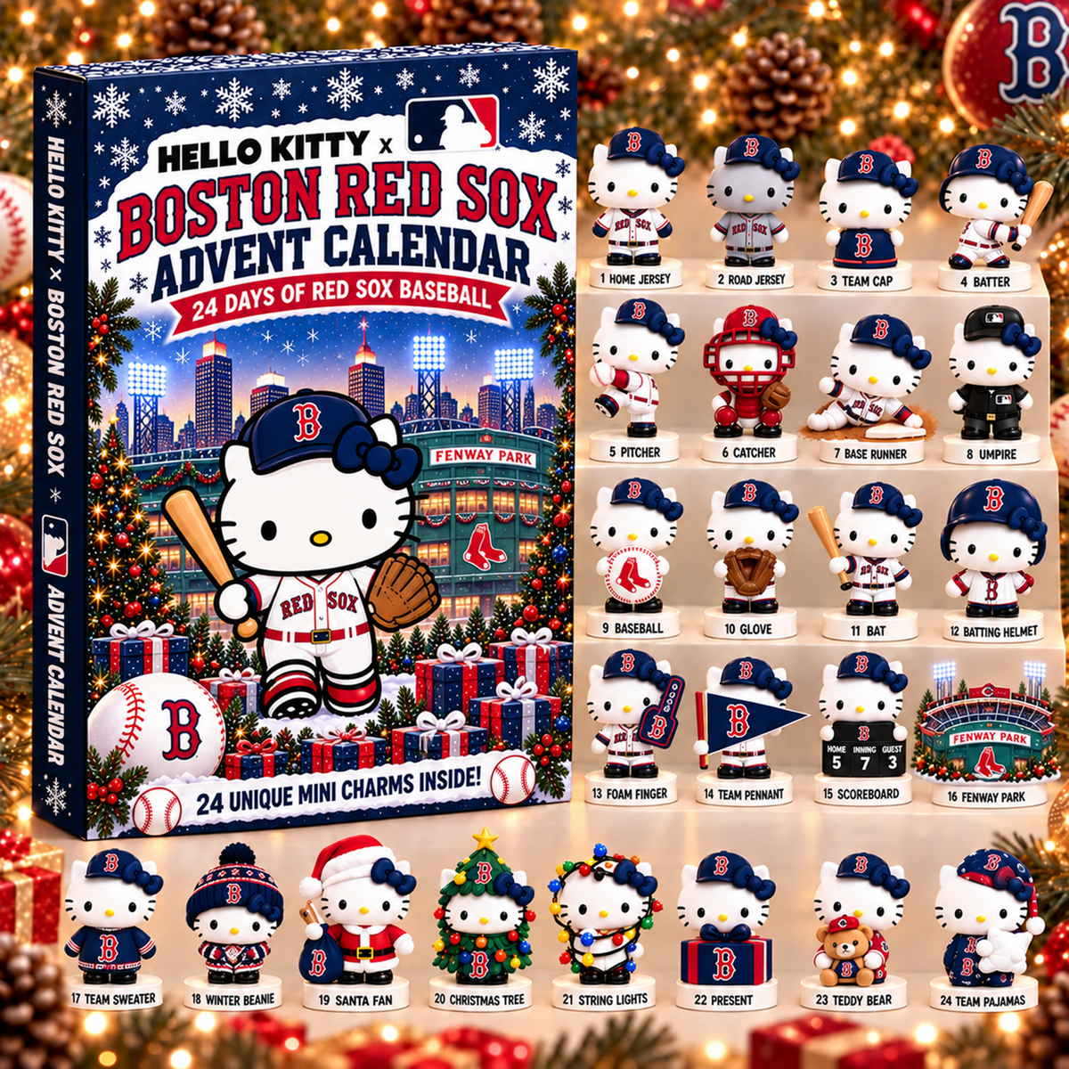 MLB x BOS Hello KT Advent Calendar