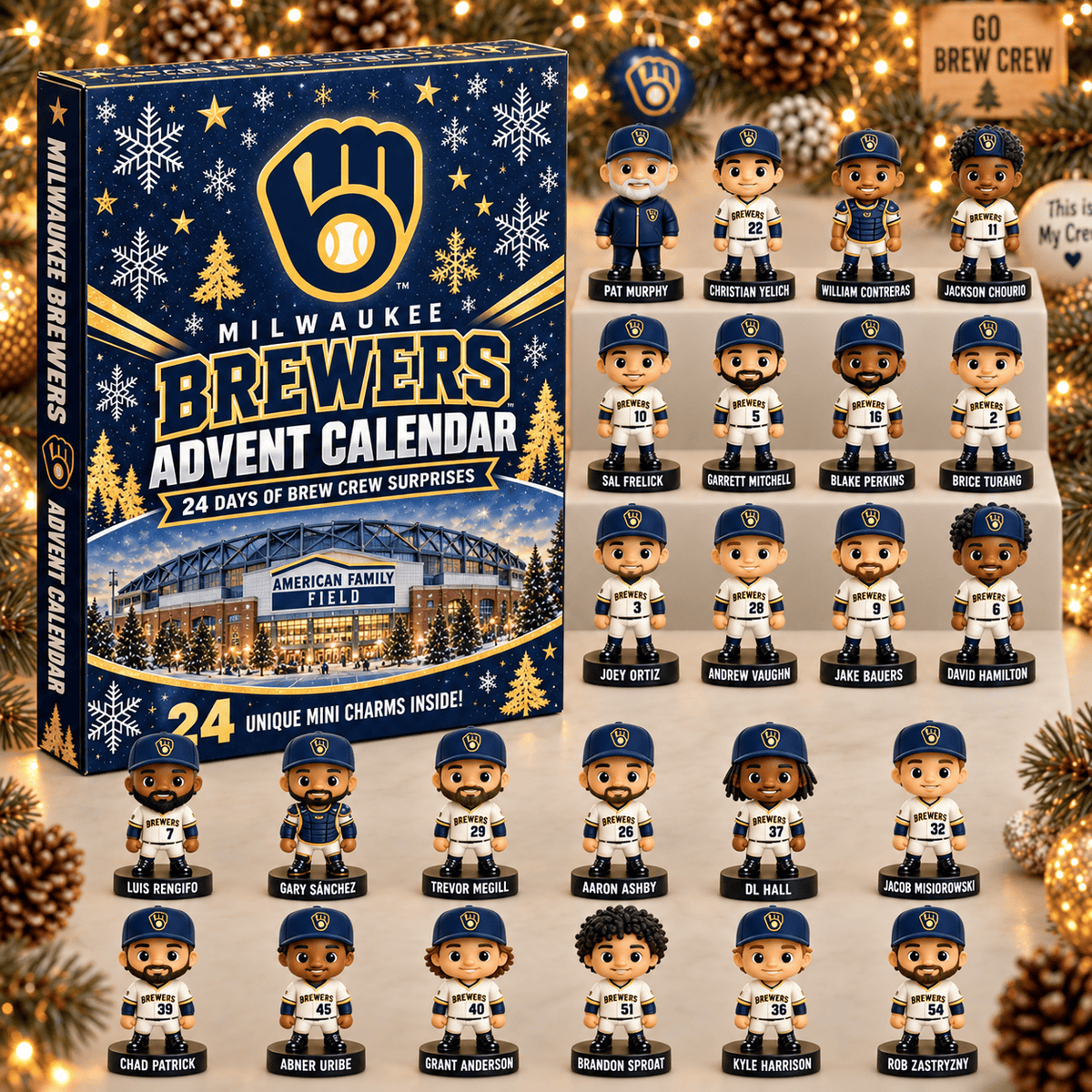 MLB x MIL 24 Days of Surprises Advent Calendar