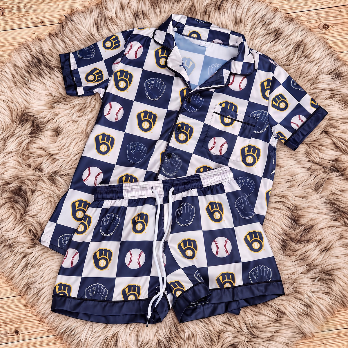 MLB x MIL Premium Pajamas Set