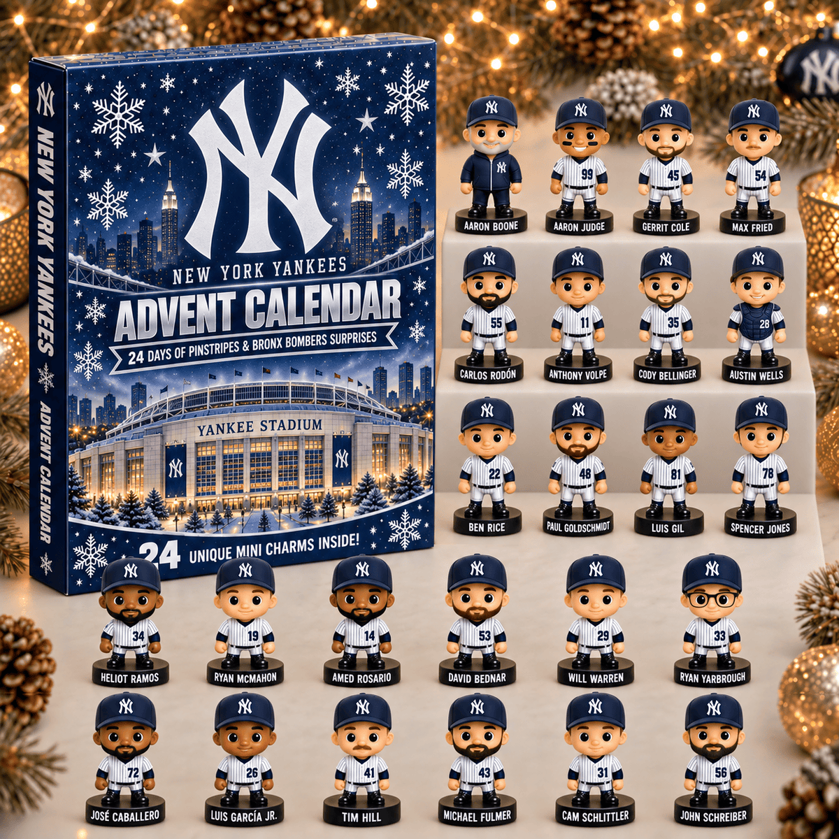 MLB x NYY 24 Days of Surprises Advent Calendar