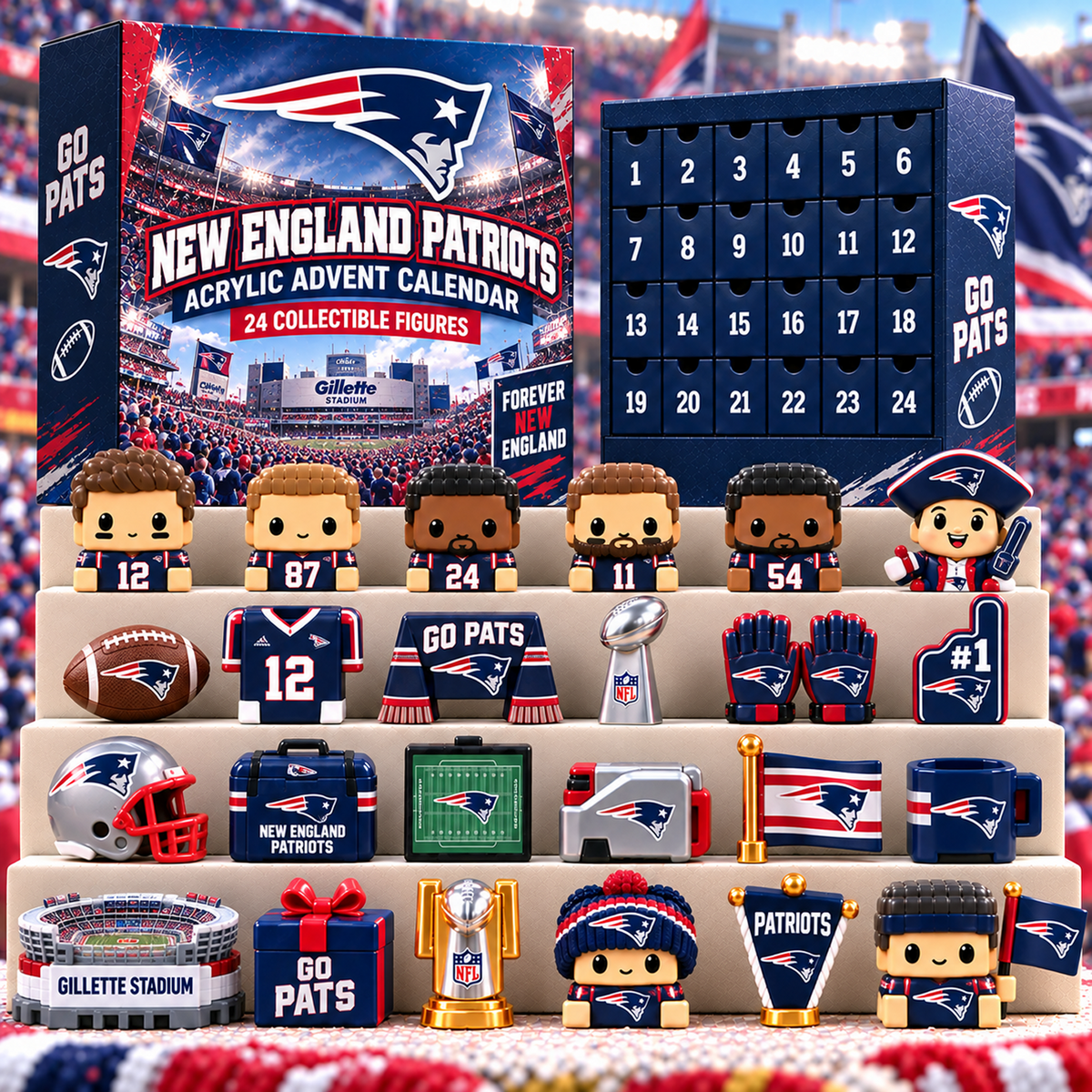 NE x NFL Premium 24 Days Of Advent Calendar