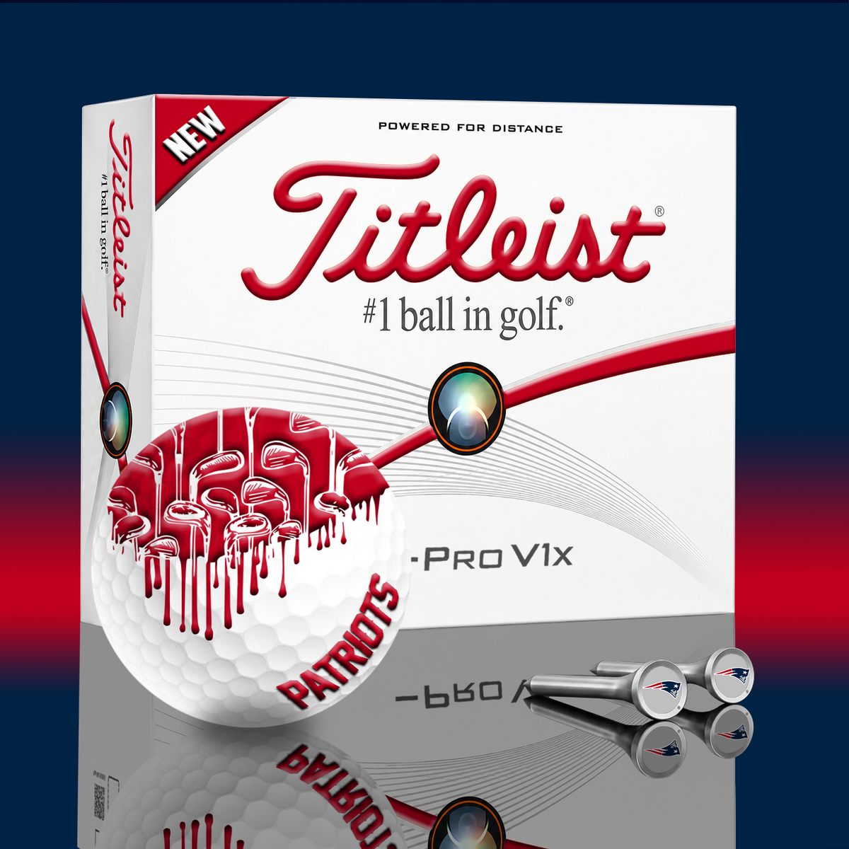 NEP x NFL PERSONALIZED GOLF BALL LIMITED EDITION V2
