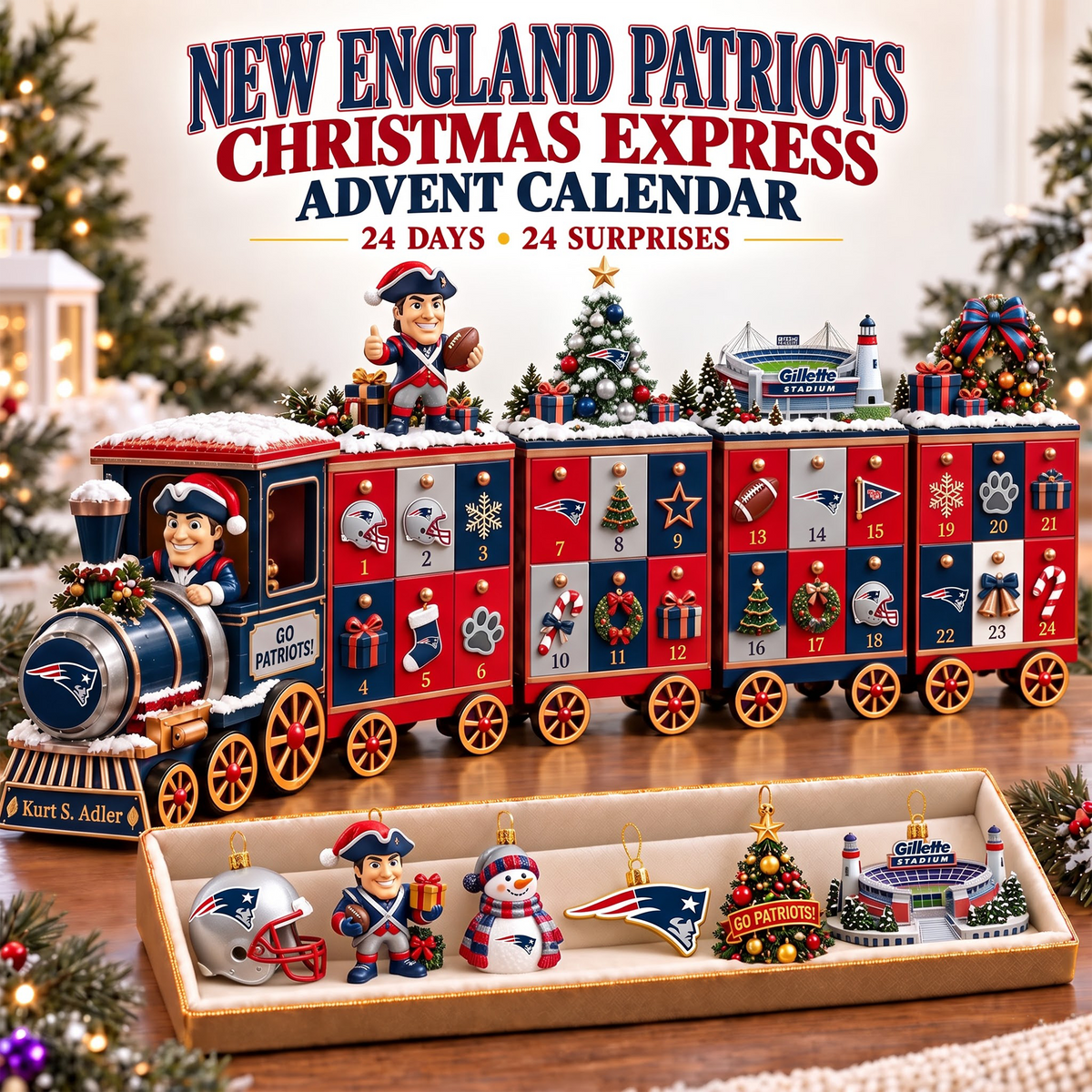 NEP x Premium NFL Christmas Advent Calendar