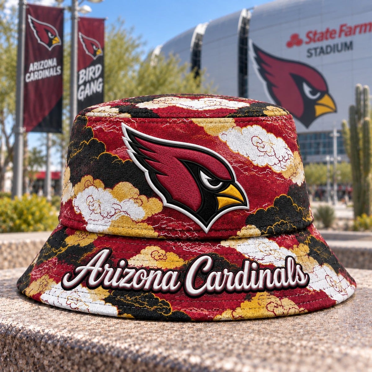 NFL x ARI Cloud Bucket Hat For Fan