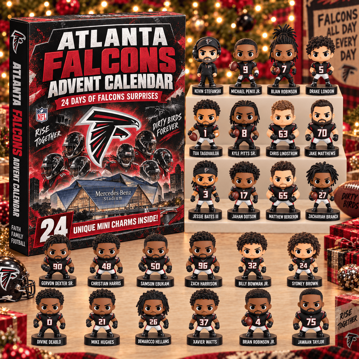 NFL x ATL 24 Days of Surprises Advent Calendar