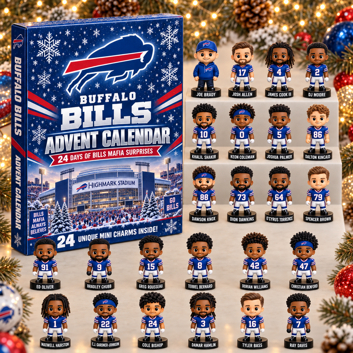 NFL x BUF 24 Days of Surprises Advent Calendar
