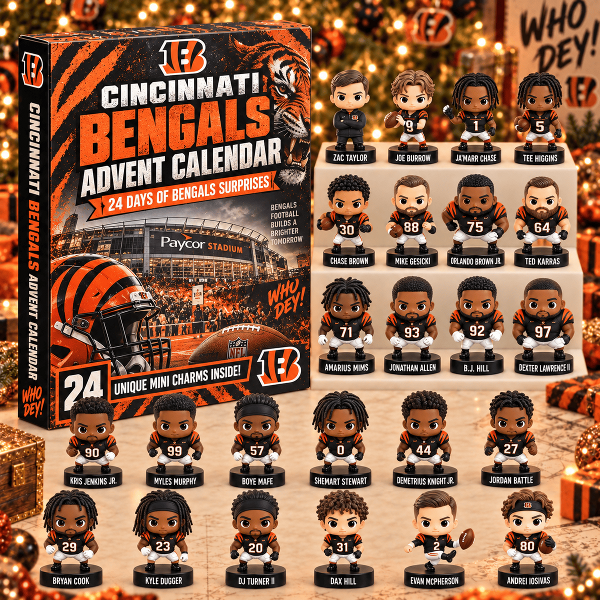 NFL x CIN 24 Days of Surprises Advent Calendar