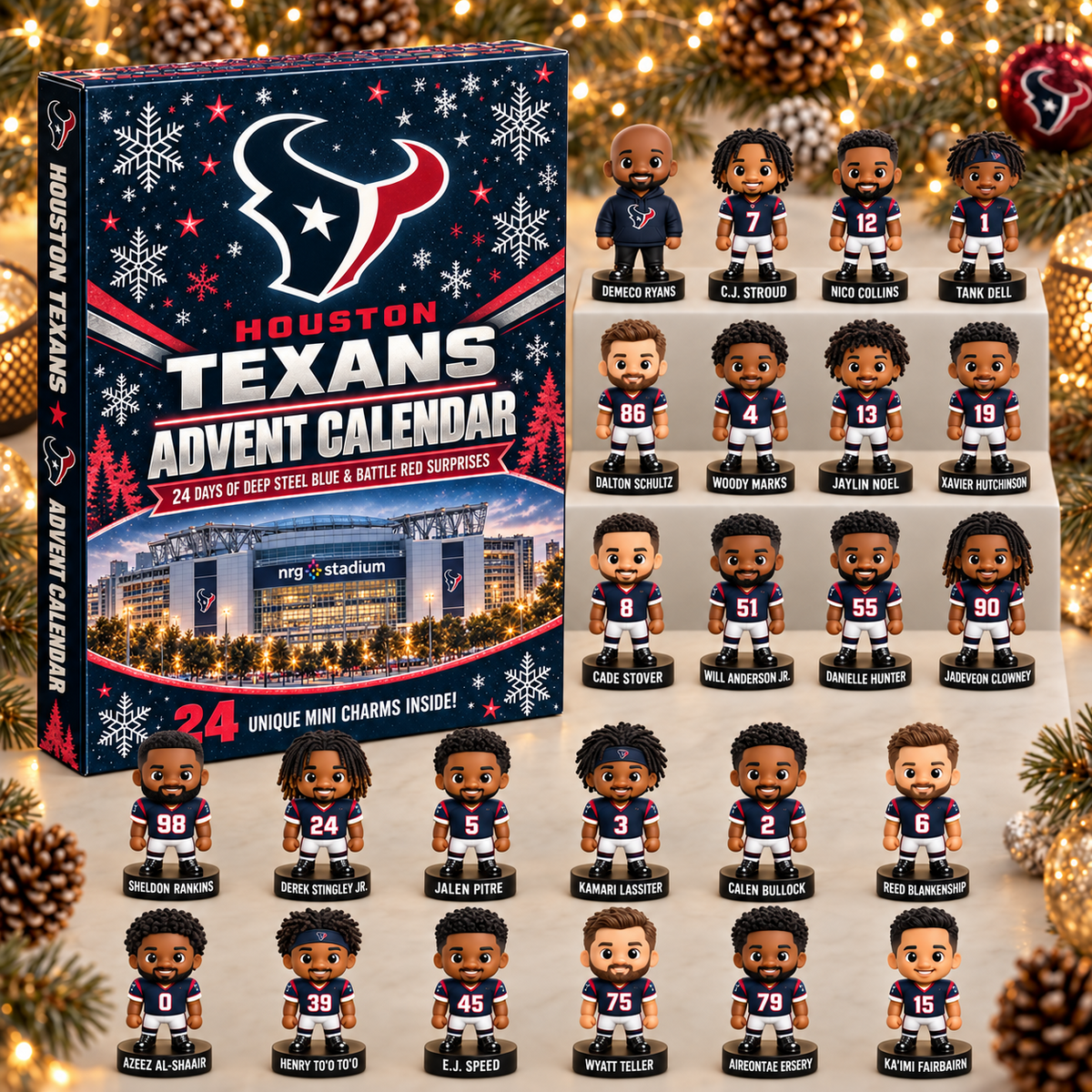 NFL x HOU 24 Days of Surprises Advent Calendar