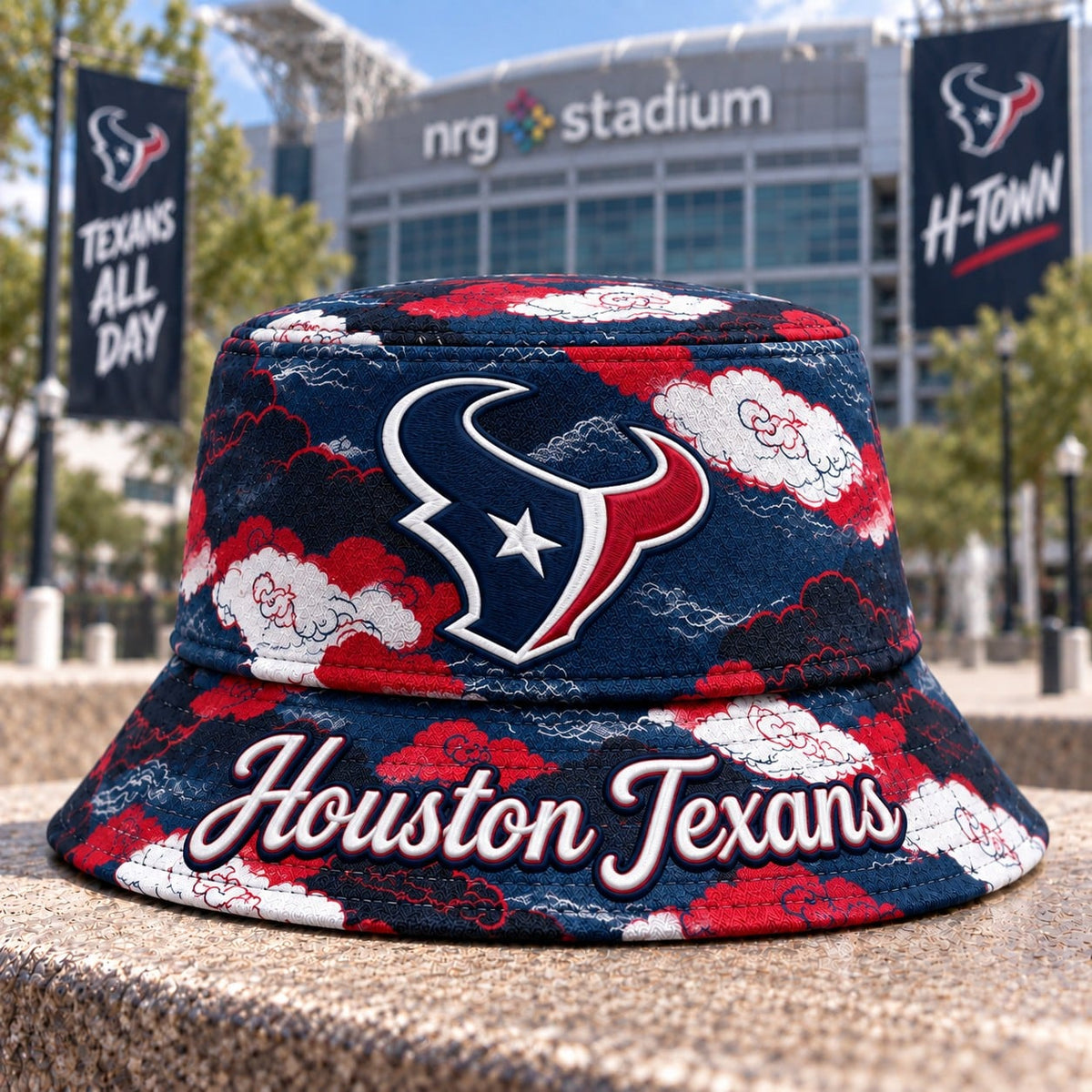 NFL x HOU Cloud Bucket Hat For Fan