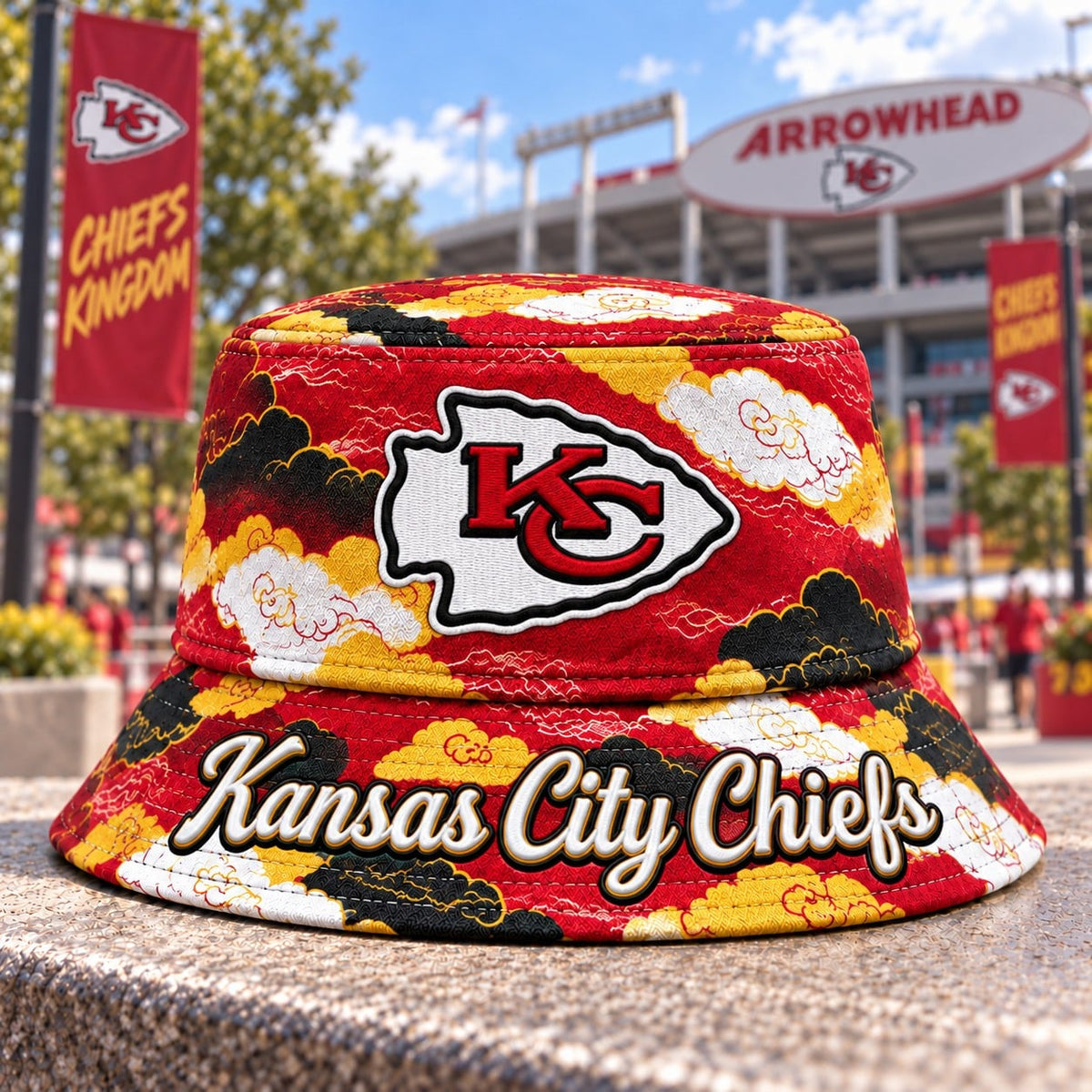NFL x KC Cloud Bucket Hat For Fan