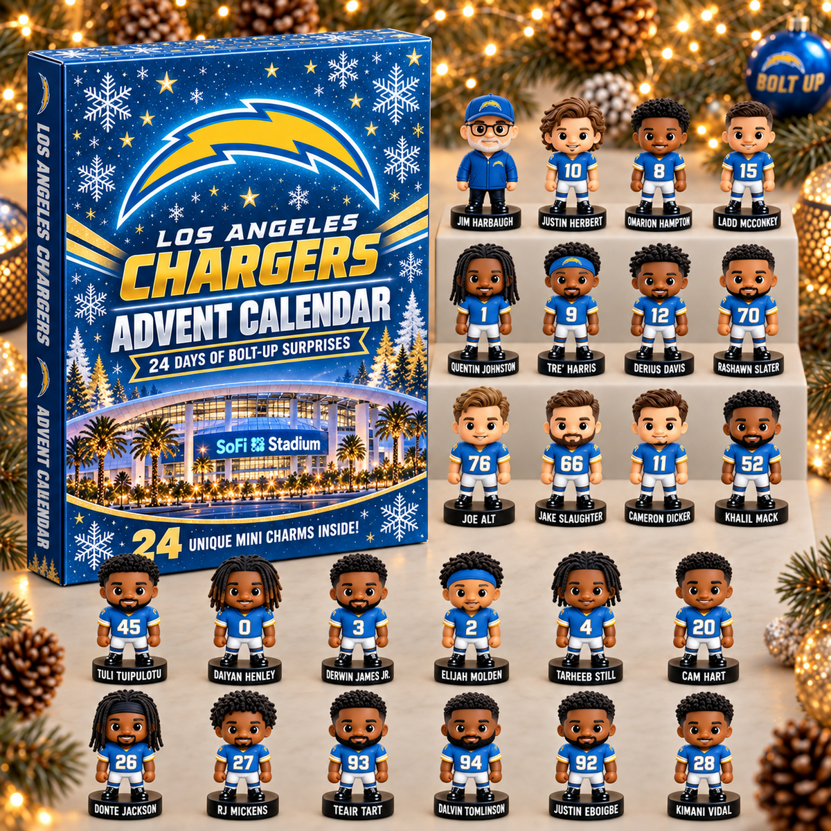 NFL x LAC 24 Days of Surprises Advent Calendar
