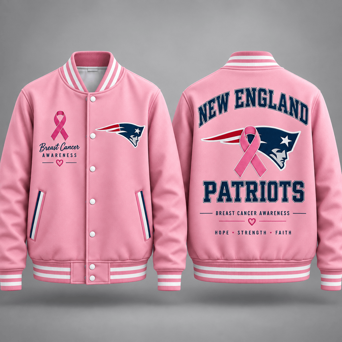 NFL x NE BC Varsity Jacket