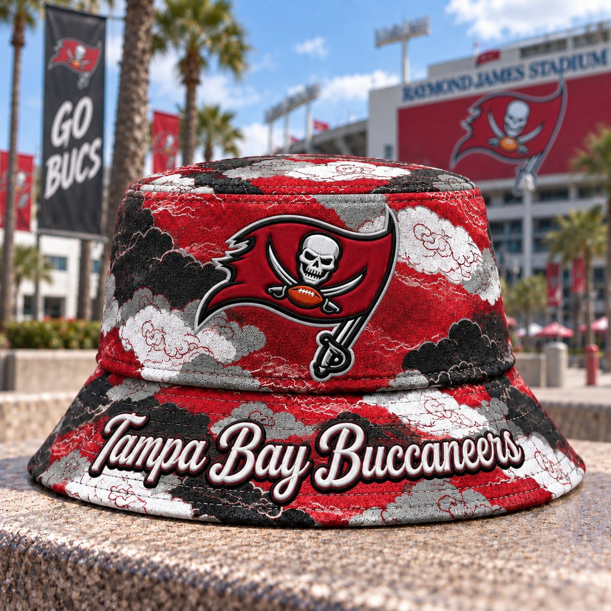 NFL x TB Cloud Bucket Hat For Fan