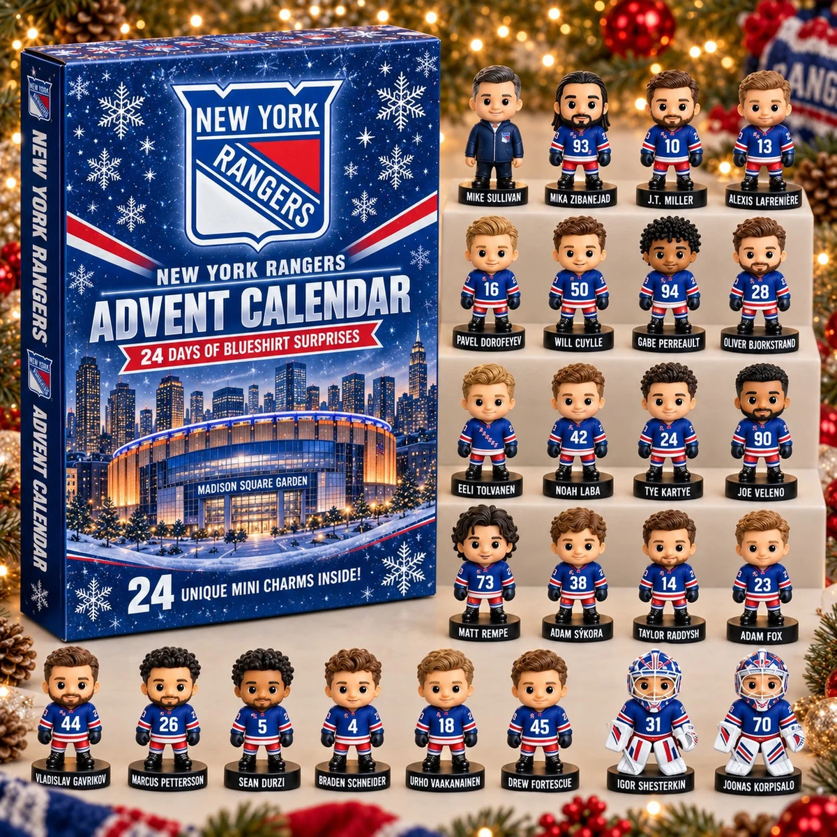 NHL x NYR 24 Days of Surprises Advent Calendar