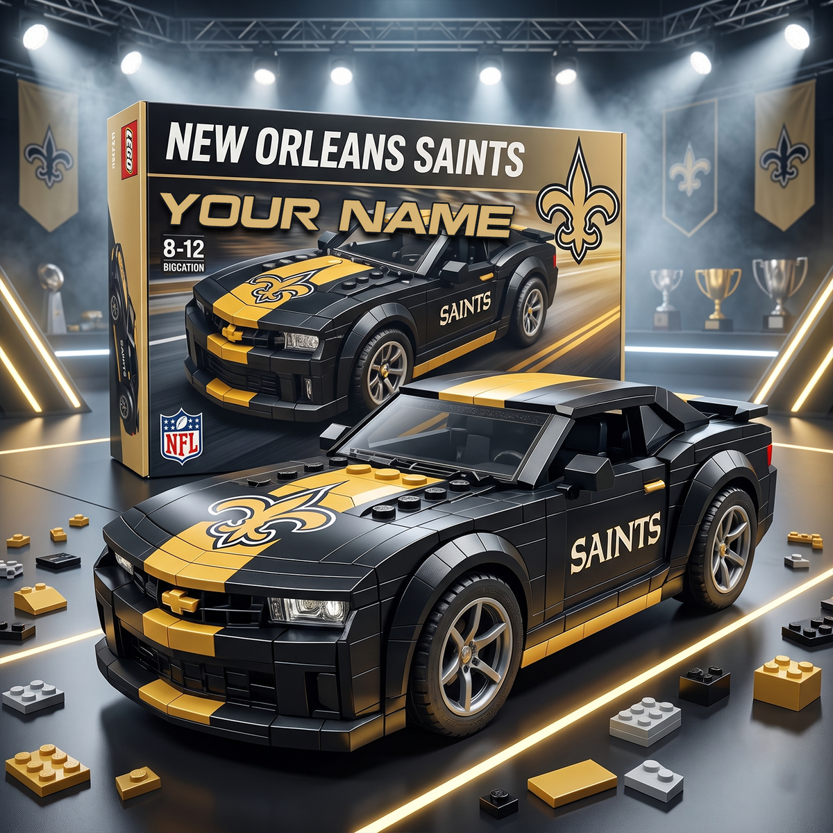 NO x NFL Football Team Camaro Z28 V2
