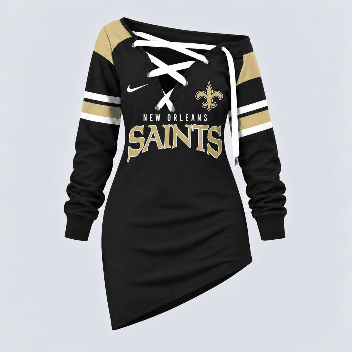 NO x NFL Game Day Spirit Lace-Up Sweatshirt