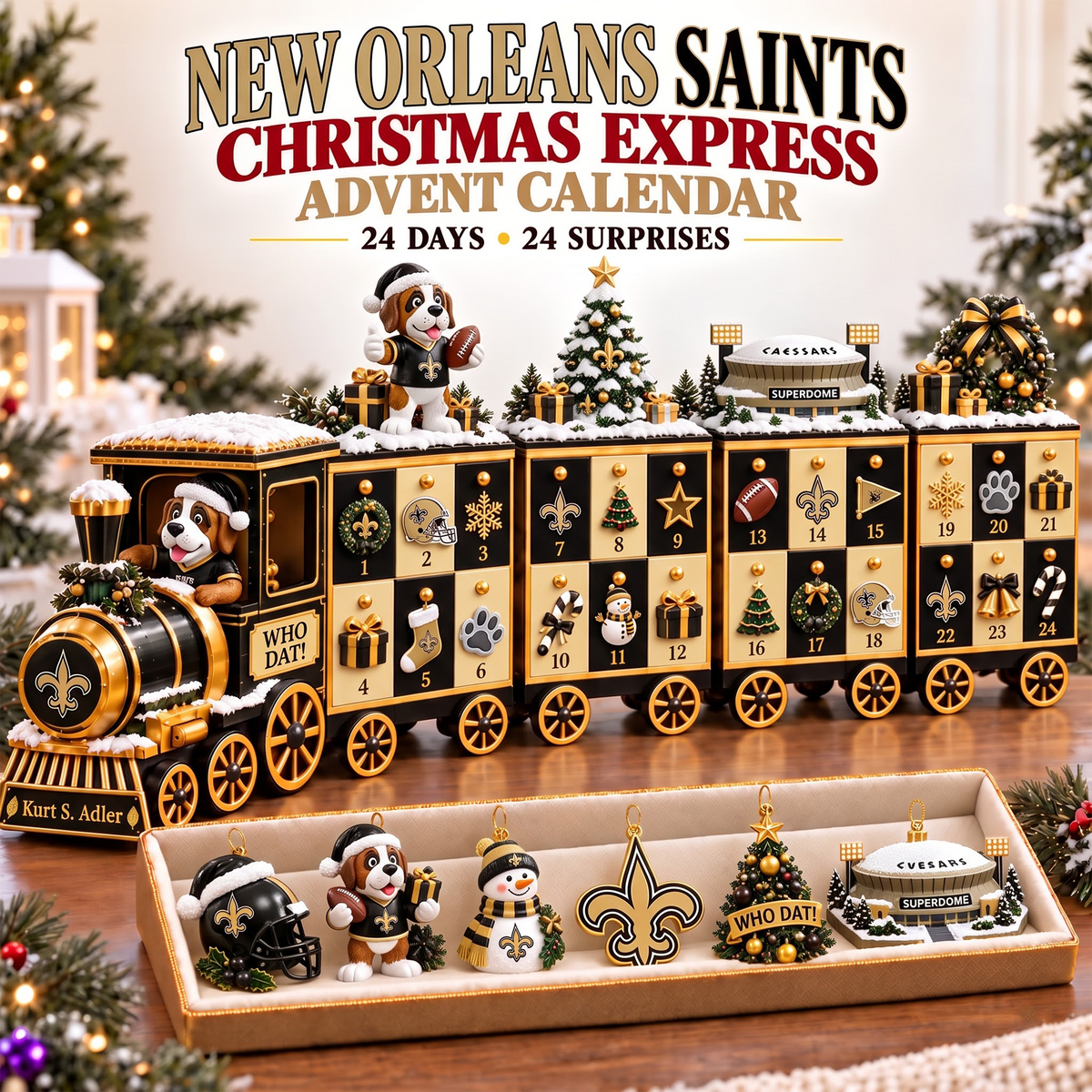 NOS x Premium NFL Christmas Advent Calendar