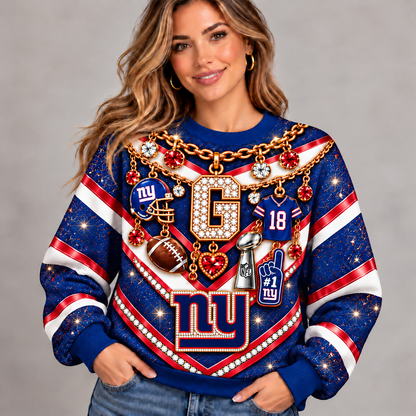 NYG x NFL Luxury Bling Sweatshirt