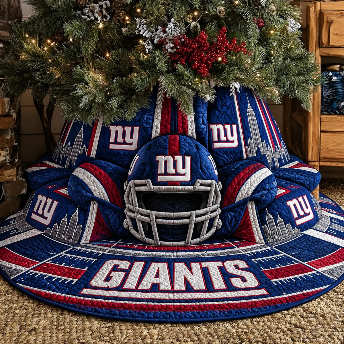 NYG x NFL Premium Tree Skirt