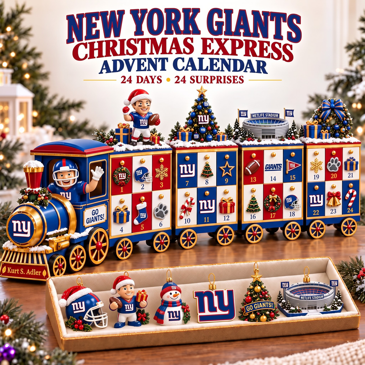 NYG x Premium NFL Christmas Advent Calendar