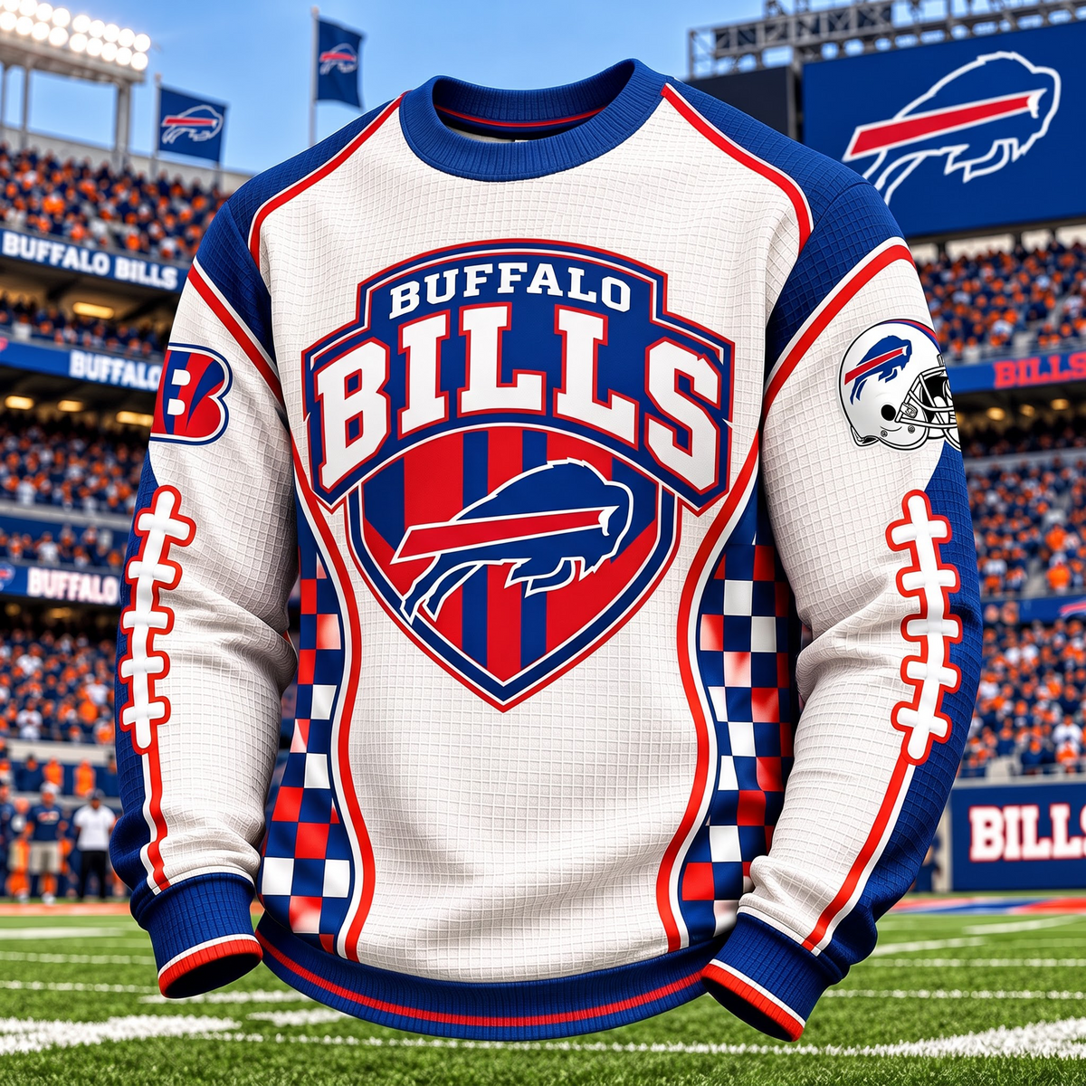 OFFICIAL NFL X PREMIUM BB EXCLUSIVE BESPOKE CLASSIC 3D Sweatshirt EDITION