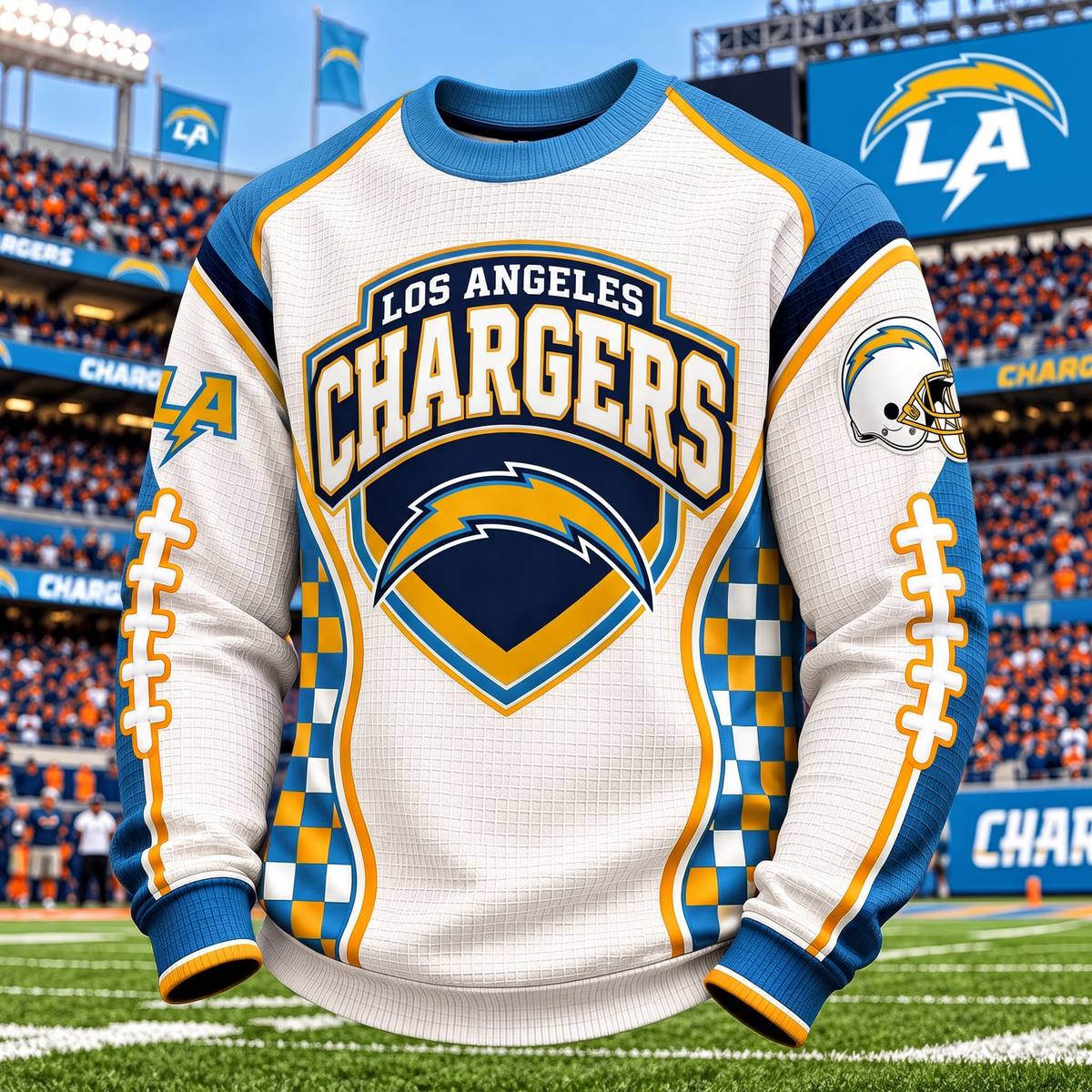 OFFICIAL NFL X PREMIUM LAC EXCLUSIVE BESPOKE CLASSIC 3D Sweatshirt EDITION