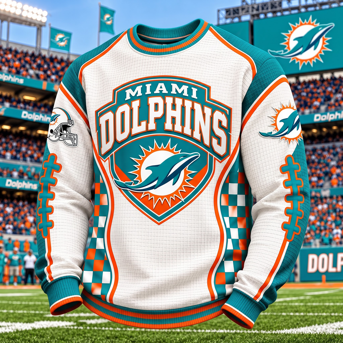 OFFICIAL NFL X PREMIUM MD EXCLUSIVE BESPOKE CLASSIC 3D Sweatshirt EDITION