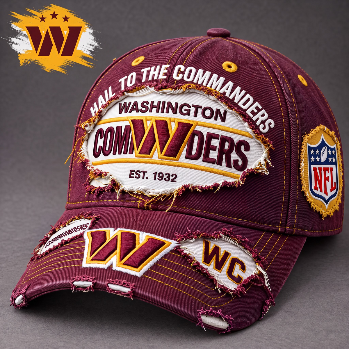 OFFICIAL NFL X PREMIUM WC BESPOKE GAME DAY CAP EDITION