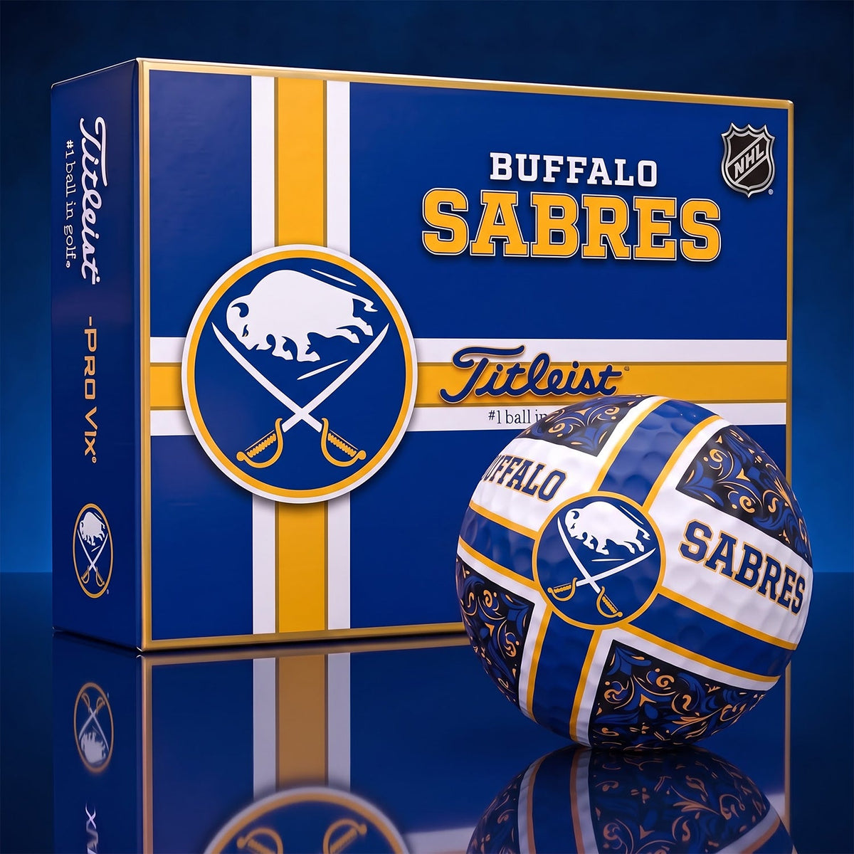 OFFICIAL TITLIEST X PREMIUM NHL BS 3D GOLF BALL IN THE SHAPE OF A CROSS FOR FAN EDITION V2