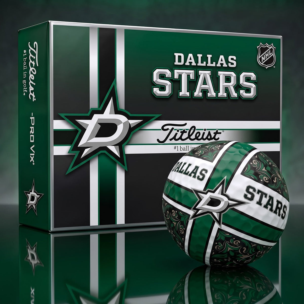 OFFICIAL TITLIEST X PREMIUM NHL DS 3D GOLF BALL IN THE SHAPE OF A CROSS FOR FAN EDITION V2