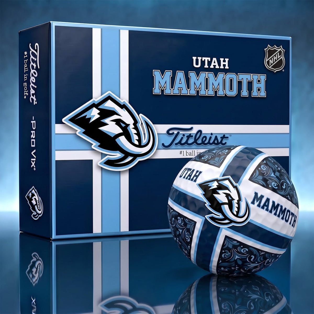 OFFICIAL TITLIEST X PREMIUM NHL UM 3D GOLF BALL IN THE SHAPE OF A CROSS FOR FAN EDITION V2