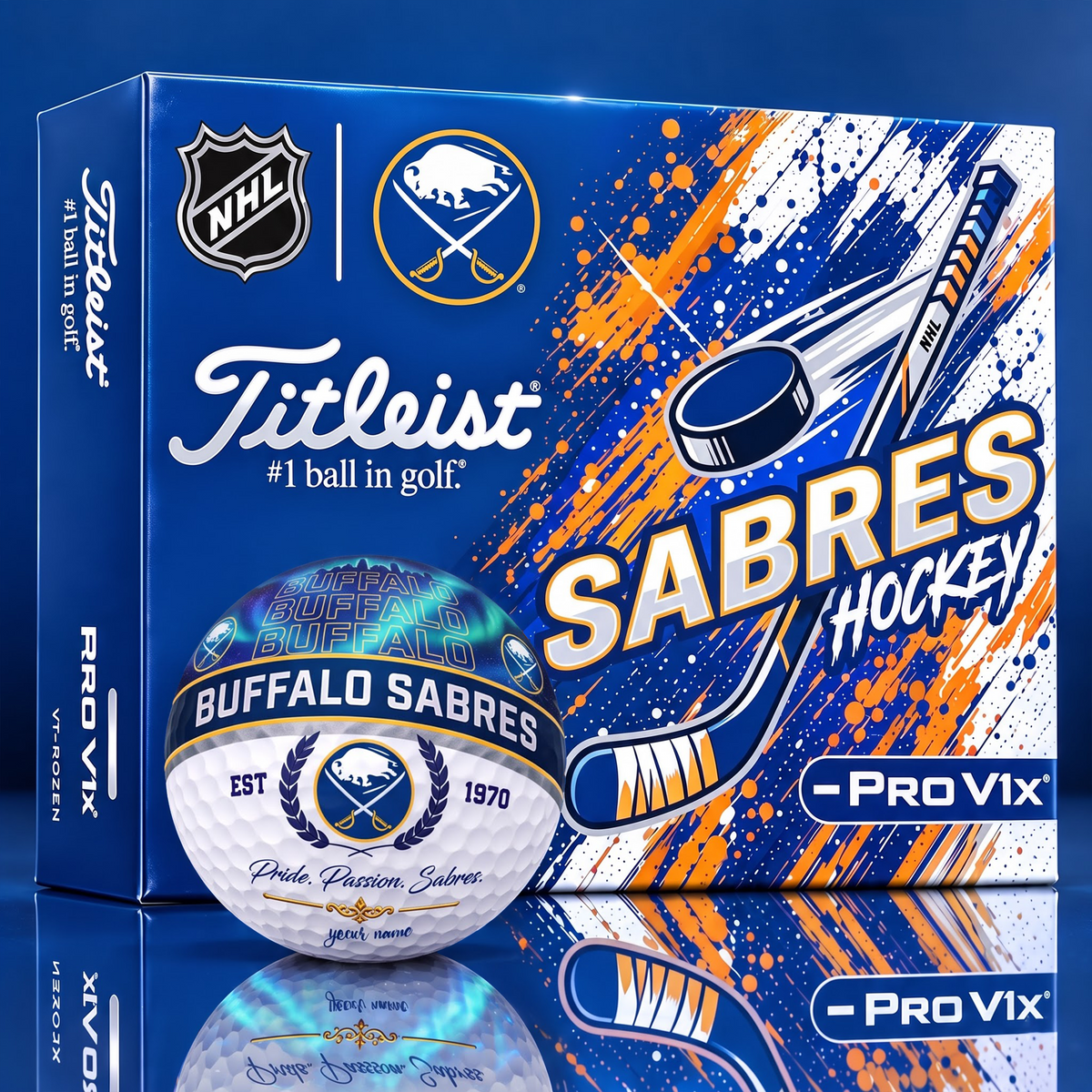 OFFICIAL TITLIEST X SIGNATURE NHL BS CUSTOME NAME 3D NEON GALAXY V3 PLUS EDITION