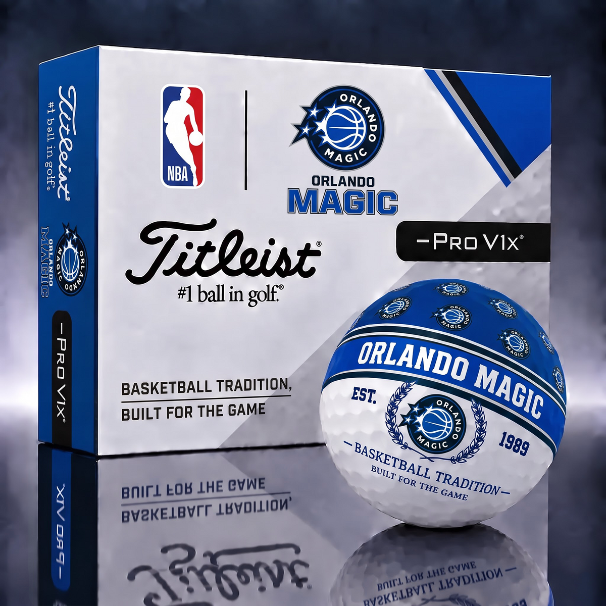 OM x NBA 1-OF-1 IN-HOUSE CRAFTED TITLEIST PRO V1X NBA LIMITED EDITION GOLF BALLS