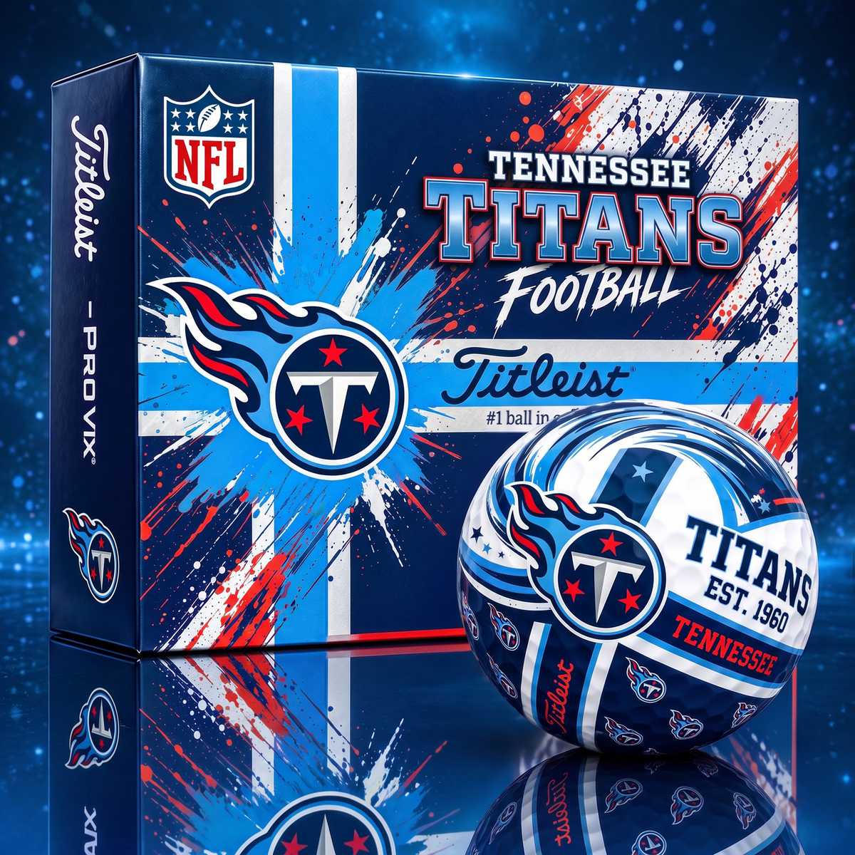 Official NFL x TT Titleist Bespoke 3D Jesus Faith Golf Ball Collector Set EDITION