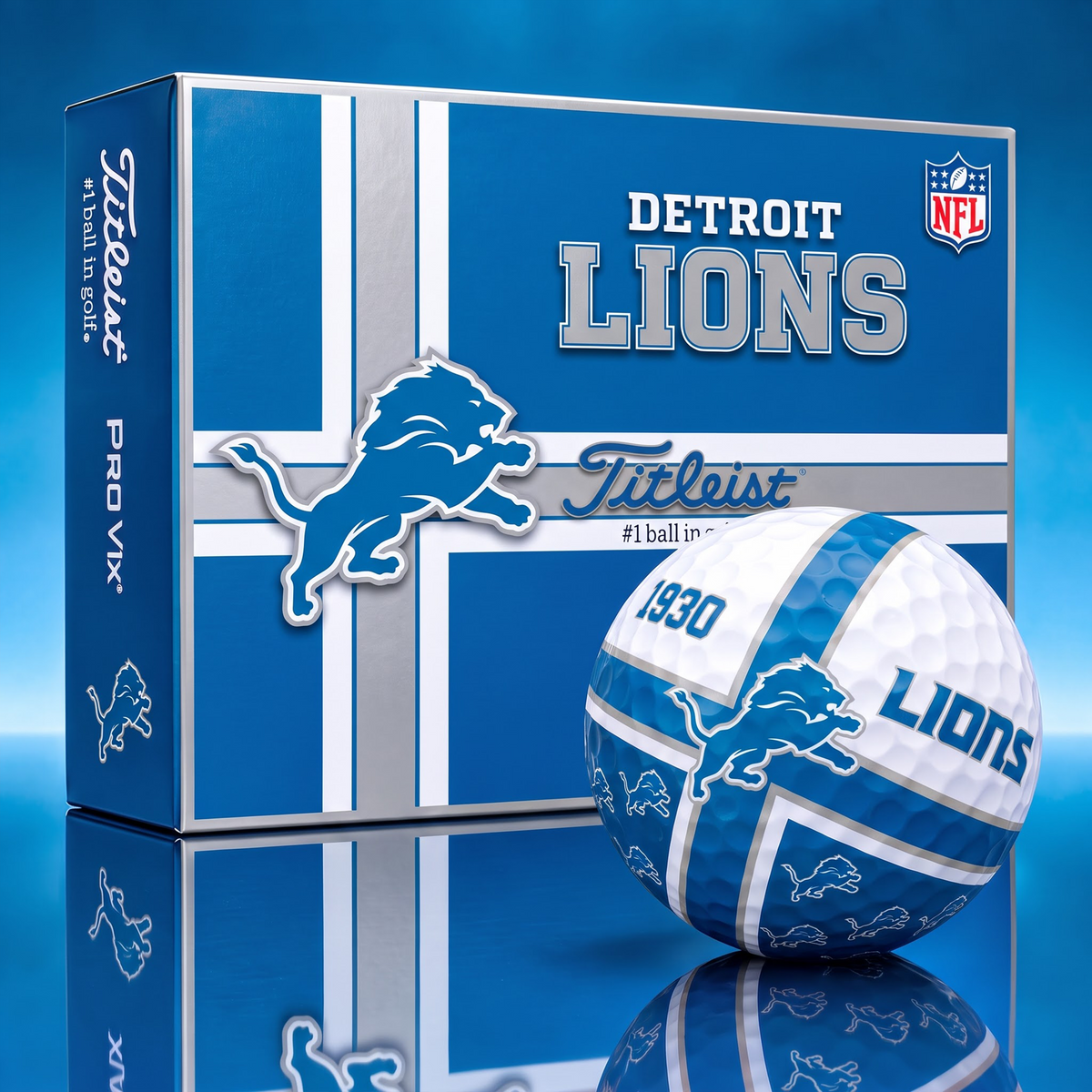 Official NFL x Titleist DL Bespoke 3D Cross V3 Golf Balls  for Faithful Fans EDITION
