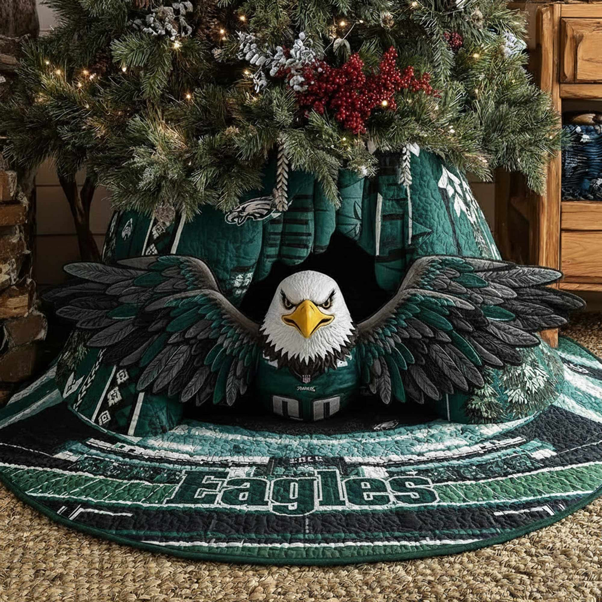 PE x NFL Premium Tree Skirt
