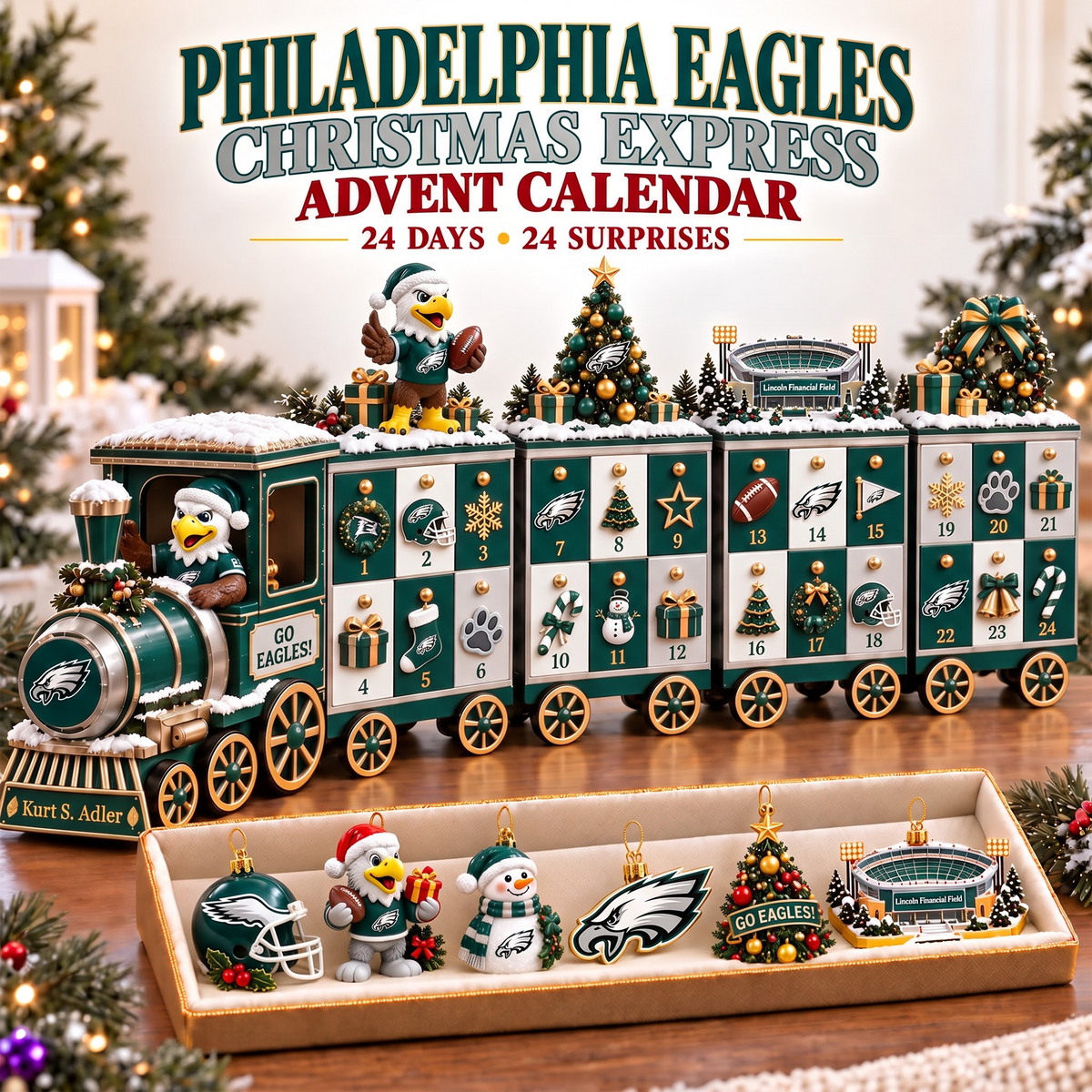 PE x Premium NFL Christmas Advent Calendar