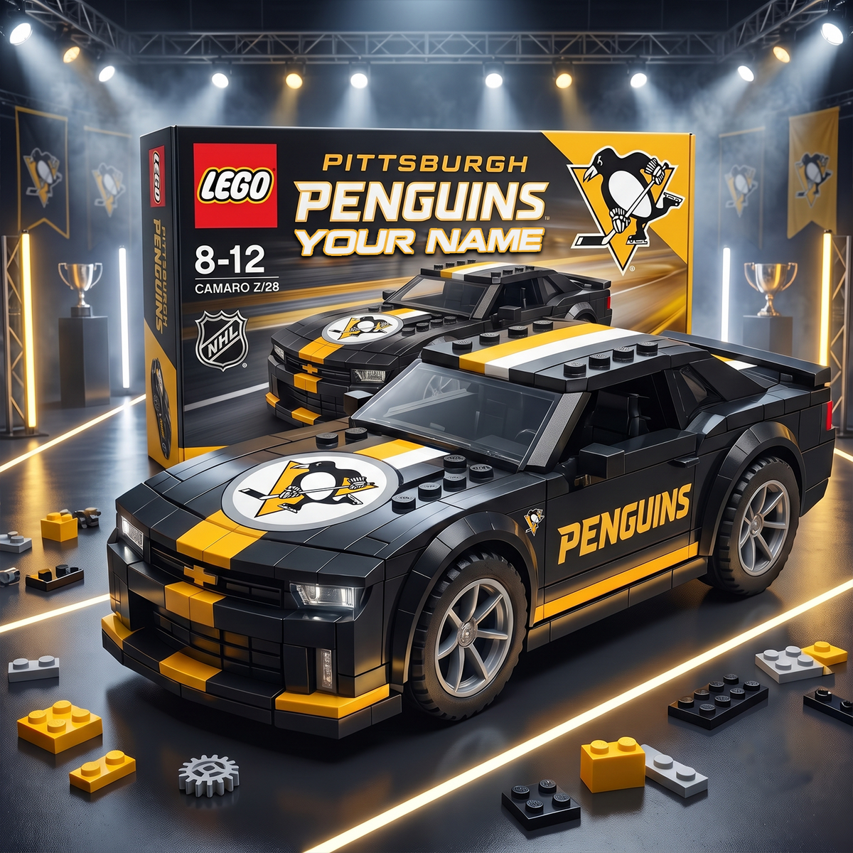 PIT x NHL Football Team Camaro Z28 V2