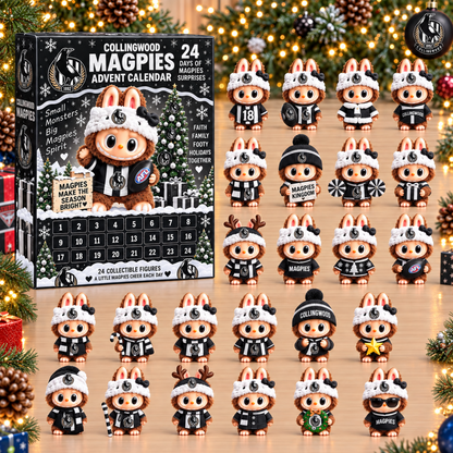 PREMIUM AFL X COL EXCLUSIVE Labubu Christmas KICKOFF 24 Days Of Advent Calendar Blink Box