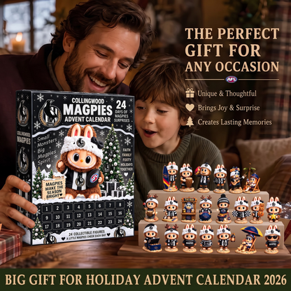 PREMIUM AFL X COL EXCLUSIVE Labubu Christmas KICKOFF 24 Days Of Advent Calendar Blink Box