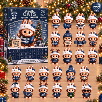 PREMIUM AFL X GEE EXCLUSIVE Labubu Christmas KICKOFF 24 Days Of Advent Calendar Blink Box