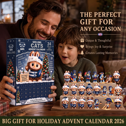 PREMIUM AFL X GEE EXCLUSIVE Labubu Christmas KICKOFF 24 Days Of Advent Calendar Blink Box