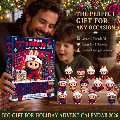 PREMIUM AFL X MB EXCLUSIVE Labubu Christmas KICKOFF 24 Days Of Advent Calendar Blink Box