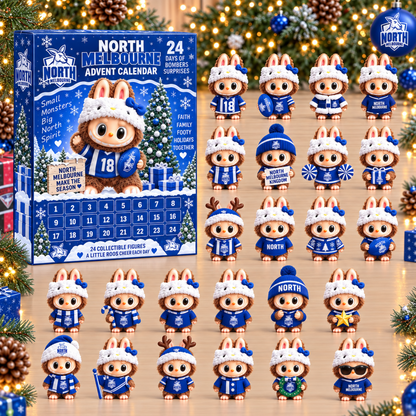 PREMIUM AFL X NM EXCLUSIVE Labubu Christmas KICKOFF 24 Days Of Advent Calendar Blink Box
