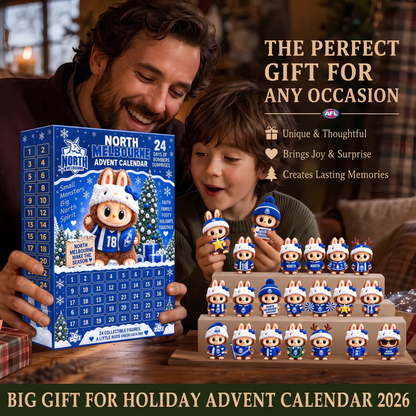 PREMIUM AFL X NM EXCLUSIVE Labubu Christmas KICKOFF 24 Days Of Advent Calendar Blink Box