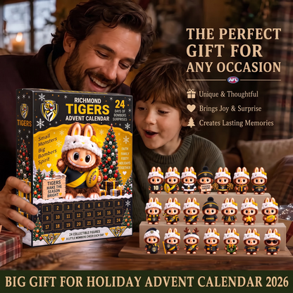 PREMIUM AFL X RIC EXCLUSIVE Labubu Christmas KICKOFF 24 Days Of Advent Calendar Blink Box